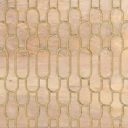 TV-Schrank 100x33x46 cm Massivholz Mango - Image 10