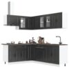 11-tlg. Küchenschrank-Set