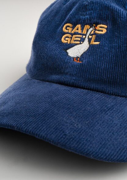 «Gans Geil» Courdroy Cap - Image 3