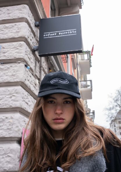 "Enfant terrible" Courdroy Cap - Image 3