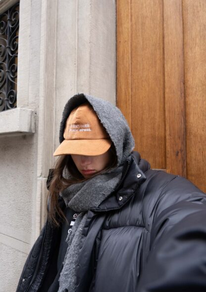"No Fancy Outfit" Courdroy Cap - Image 4