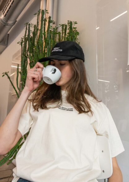 "Highly Caffeinated" Courdroy Cap - Image 7