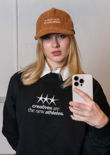 "No Fancy Outfit" Courdroy Cap - Image 8