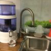 AcalaQuell Mini 5 Liter Wasserfilter blau weiss