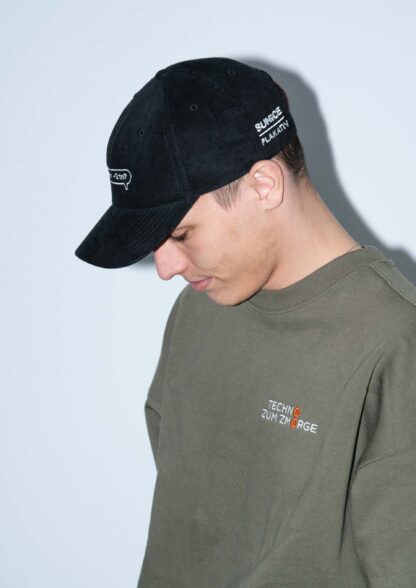 SunIce Festival x Plakativ - "Guestlist" Corduroy Cap - Image 4