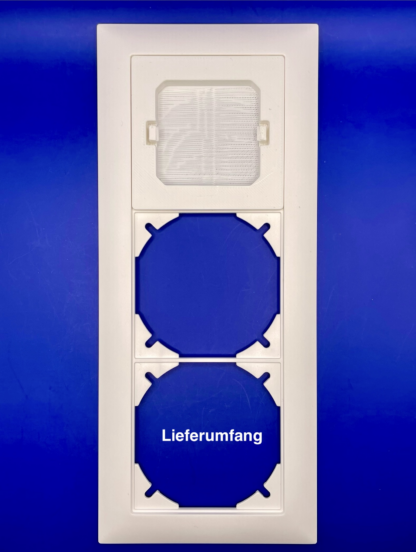 Shelly BLU Wall Switch 4 Halterung mit CH Feller EDIZIO due 3er Rahmen - Image 5