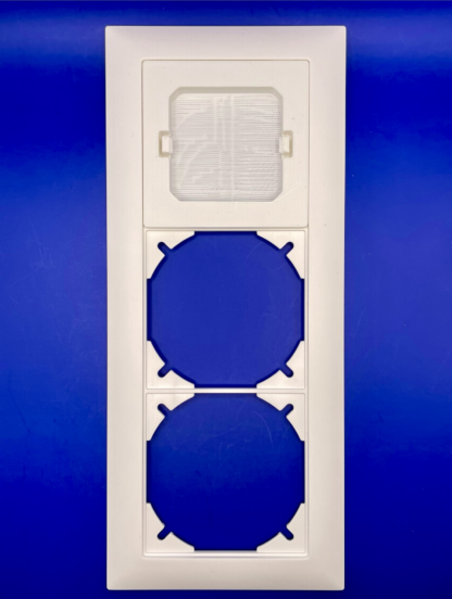 Shelly BLU Wall Switch 4 Halterung mit CH Feller EDIZIO due 3er Rahmen - Image 7