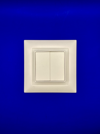 Shelly BLU Wall Switch 4 Halterung für CH Feller EDIZIOdue 1er Blindabdeckungen - Image 7