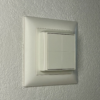 Shelly BLU Wall Switch 4 Halterung für CH Feller EDIZIOdue 1er Blindabdeckungen