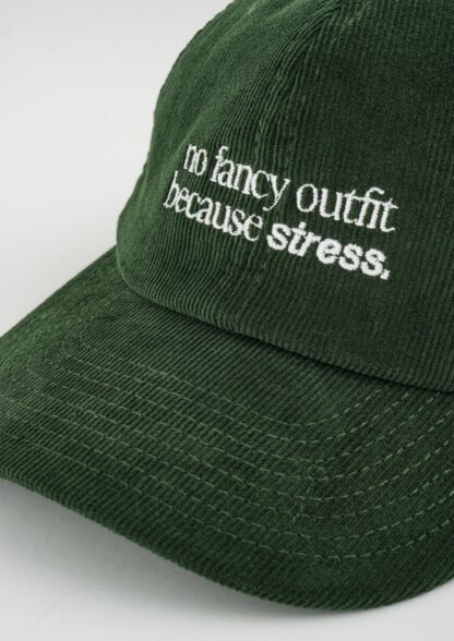 "No Fancy Outfit" Courdroy Cap - Image 6