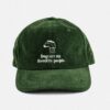 «Dogs are my favourite people» Courdroy Cap
