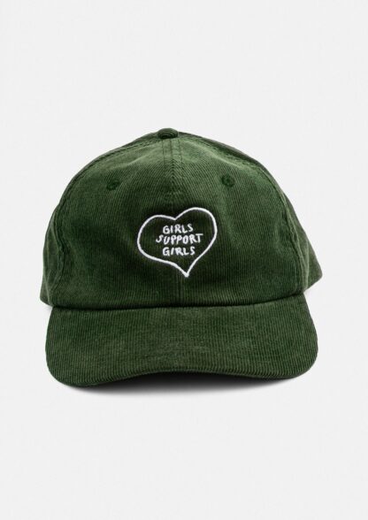 «Girls Support Girls» Courdroy Cap - Image 5
