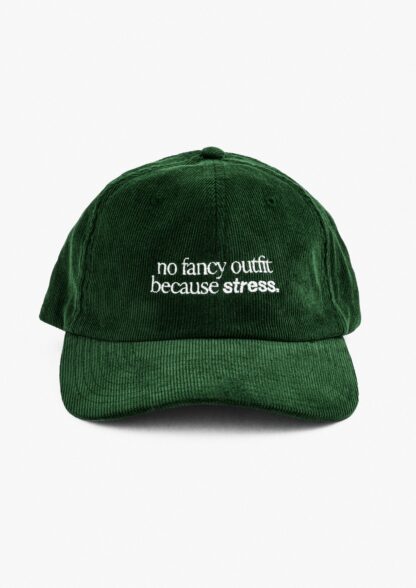 "No Fancy Outfit" Courdroy Cap - Image 5