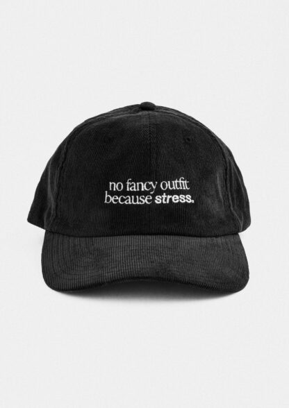 "No Fancy Outfit" Courdroy Cap - Image 9