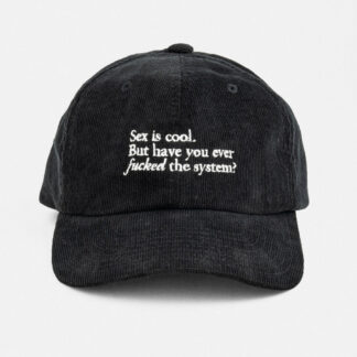 "F the System" Courdroy Cap