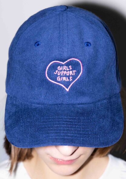 «Girls Support Girls» Courdroy Cap - Image 4