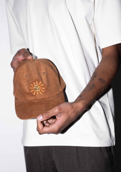 «Out of Office» Courdroy Cap - Image 2