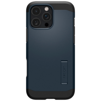 Spigen Tough Armor T MagFit Kunststoff Back Cover Blau Apple iPhone 16 Pro Max