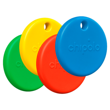 Chipolo POP Rot/Blau/Gelb/Grün - 4-Pack