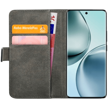 Mobilize Pu-Leder Book Hülle Schwarz Realme 14 Pro 5G - Image 3