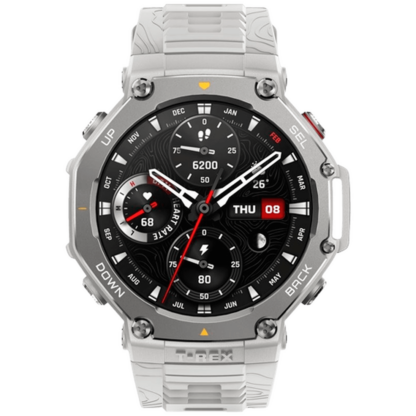Amazfit T-Rex 3 Grau (Graues Silikon Armband)