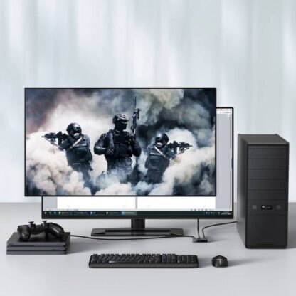 Baseus HUB Matrix HDMI-Umschalter (2in1 oder 1in2) Space Grau (CAHUB-BC0G) - Image 7