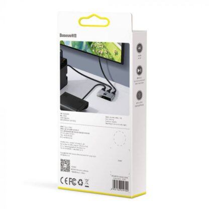 Baseus HUB Matrix HDMI-Umschalter (2in1 oder 1in2) Space Grau (CAHUB-BC0G) - Image 9