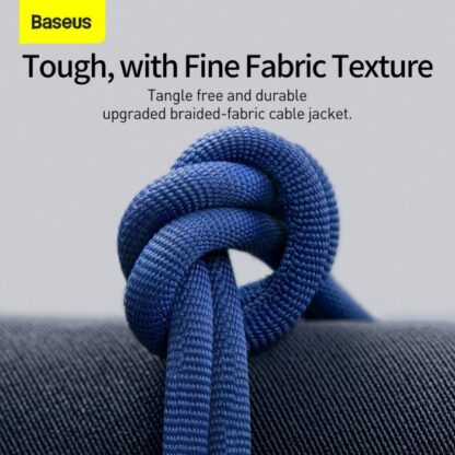 Baseus Typ-C - Lightning Kabel, Crystal Shine Serie Schnellladekabel 20W 2m Blau (CAJY000303) - Image 13