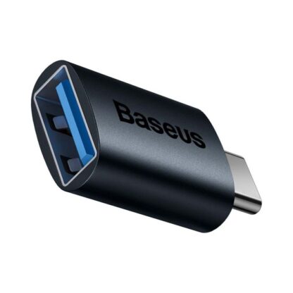 Baseus Konverter Ingenuity Serie Mini OTG Adapter USB-A 3.1 Buchse auf Typ-C Stecker Blau (ZJJQ000003) - Image 7