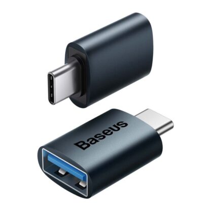 Baseus Konverter Ingenuity Serie Mini OTG Adapter USB-A 3.1 Buchse auf Typ-C Stecker Blau (ZJJQ000003) - Image 8