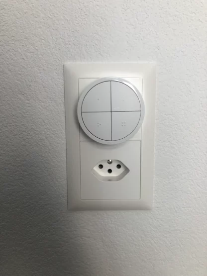 Philips Hue Tap Dial Switch Halterung mit CH Feller EDIZIO due 2-Rahmen - Image 3