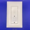 Philips Hue Dimmschalterhalterung mit Feller EDIZIOdue 2-Rahmen Version 2 (abgerundet, mit Hue Logo)