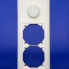 Philips Hue Smart Button Halterung mit CH Feller EDIZIO due 3 Rahmen