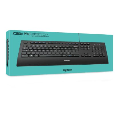 Logitech Corded K280e USB Layout QWERTY US - Image 3