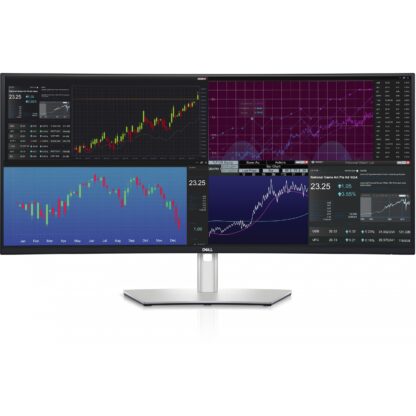 96.5cm/38" (3840x1600) Dell U3824DW UltraSharp Curved USB-C Hub Quad HD 8ms IPS Black Panel - Image 2