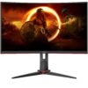 68.8cm/27" (2560x1440) AOC Gaming CQ27G2S/BK 16:9 QHD Curved 1ms 165Hz HDR10 HDMI DP Black/Red