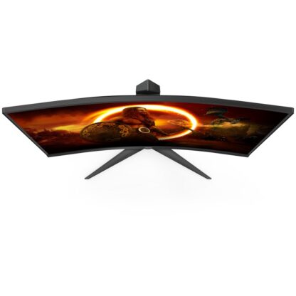 68.8cm/27" (2560x1440) AOC Gaming CQ27G2S/BK 16:9 QHD Curved 1ms 165Hz HDR10 HDMI DP Black/Red - Image 6