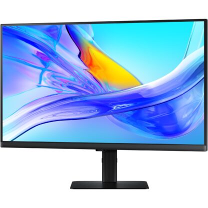 68cm/27" (3840x2160) Samsung LS27D800UAUXEN 16:9 4K UHD IPS 5ms 60Hz DP HDMI USB-C Pivot KVM Black - Image 2