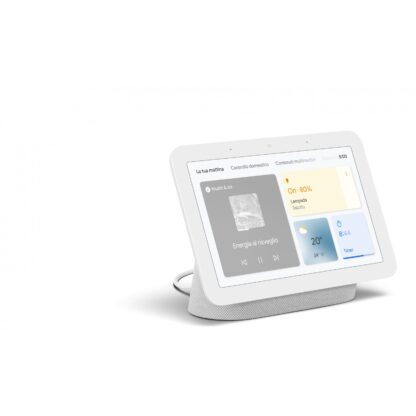 Google Nest Hub (2nd Gen) Smart Display 7" chalk - Image 2