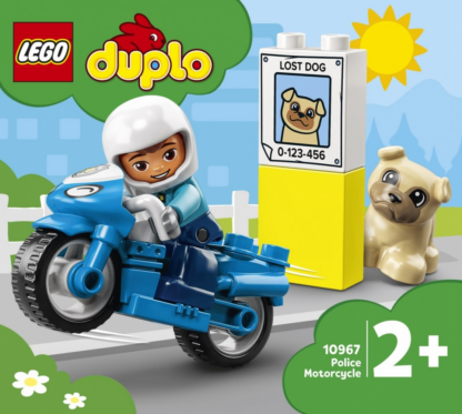 LEGO DUPLO 10967 Polizeimotorrad - Image 2