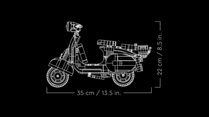 LEGO Icons 10298 Vespa 125 - Image 11