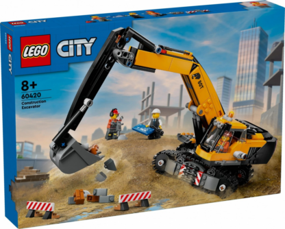 LEGO City 60420 Gelber Bau-Bagger