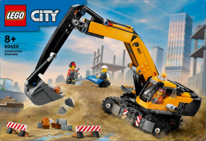LEGO City 60420 Gelber Bau-Bagger - Image 2