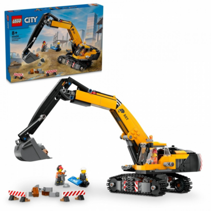 LEGO City 60420 Gelber Bau-Bagger - Image 4