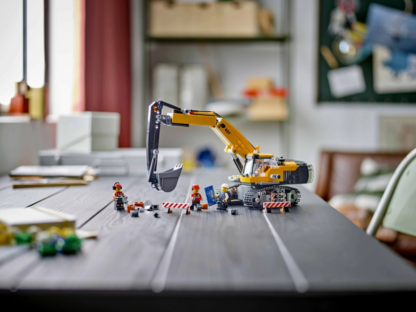 LEGO City 60420 Gelber Bau-Bagger - Image 8