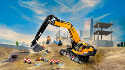LEGO City 60420 Gelber Bau-Bagger - Image 10