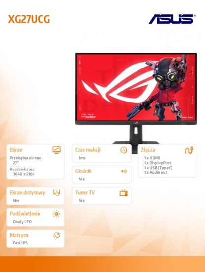 Monitor 27 Zoll XG27UCG IPS-F 4K 160-320Hz - Image 8