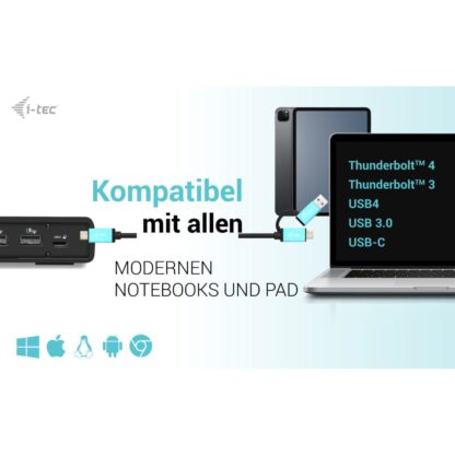 D I-TEC Dockingstation USB C - Image 8