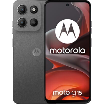 "Motorola Moto G15 4G Dual Sim 8GB RAM 256GB - Gravity Grey" - Image 2