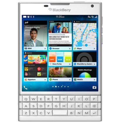 BlackBerry Passport 32GB pure white QWERTZ DE